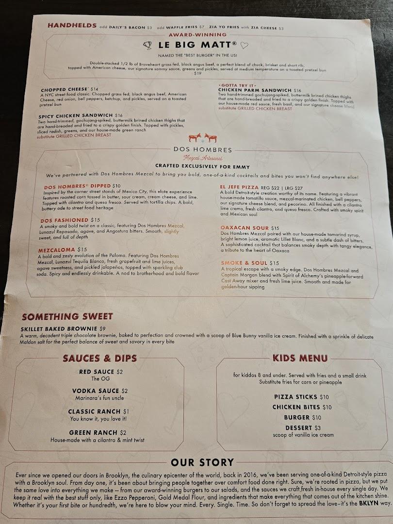 Emmy Squared Pizza: Short Pump